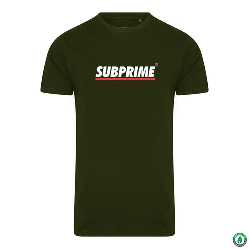 Subprime Shirt Stripe Army Vert
