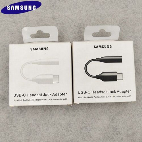 Câble audio pour casque SAMSUNG S21 S20 Note 20 Ultra Type C Câble audio jack 3,5 pour Galaxy Note 10+ A8s Adaptateur USB C vers casque 3,5 mm