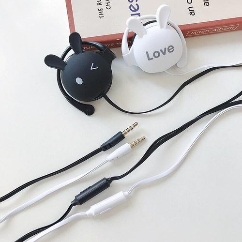 Casque audio Mignon lapin oreille sans fil Bluetooth casque