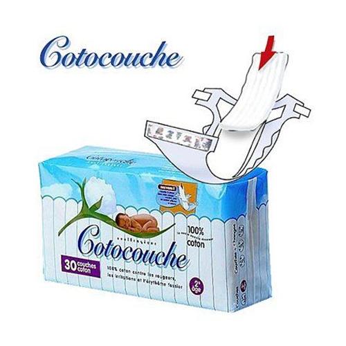Cotocouche Couches 100% Coton 2e Age 30 Couches