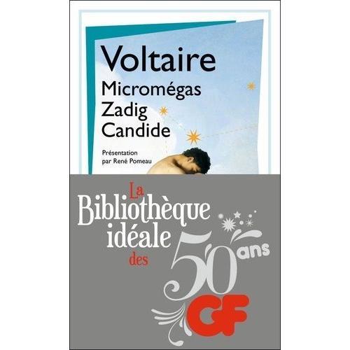 La Bibliothèque Idéale Des 50 Ans Gf Tome 18 - Micromégas - Zadig - Candide