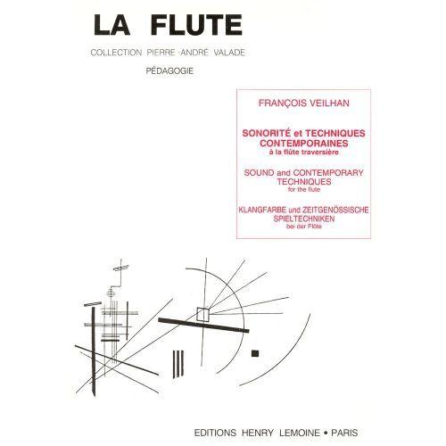 Veilhan Francois  Sonorite Et Techniques Contemporaines  Flute