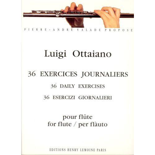 Ottaiano Luigi  Exercices Journaliers 36  Flute