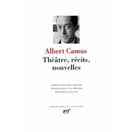 Théâtre, Récits, Nouvelles