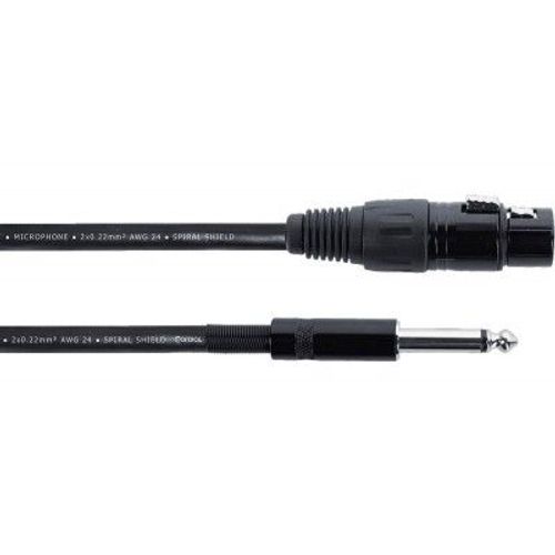 Cble Audio Xlr Femelle Sur  Jack Mono 5 M