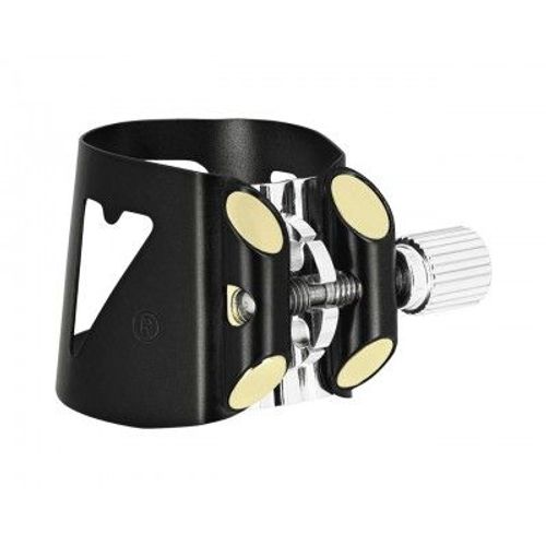 Ligature Optimum Noire Clarinette Basse  Couvrebec Plastique