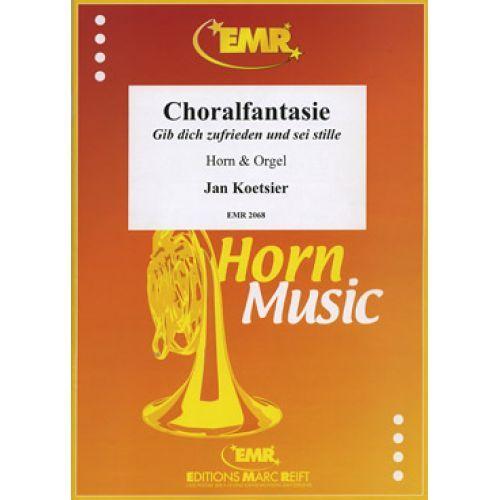 Koetsier Jan  Choralfantasie  Horn  Orgel