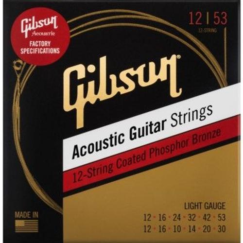 Factory Spec Strings Phosphor Bronze Acoustic Guitar 12string Light Gauge