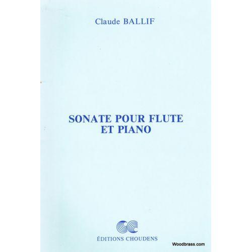 Ballif Claude  Sonate Pour Flute Et Piano