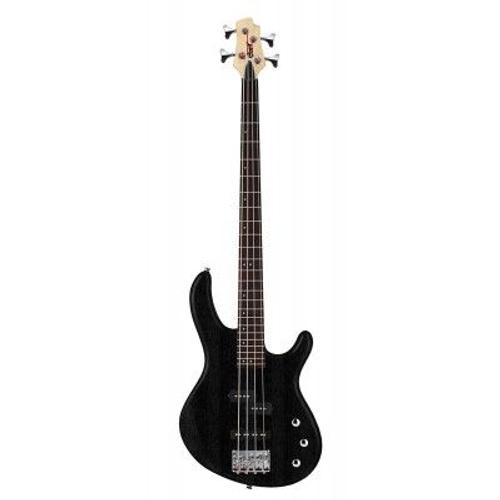 Basse Électrique Cort Action Pj 4-String Bass Open Pore Black