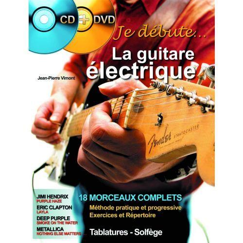Vimont Jp  Je Debute La Guitare Electrique  Cd  Dvd