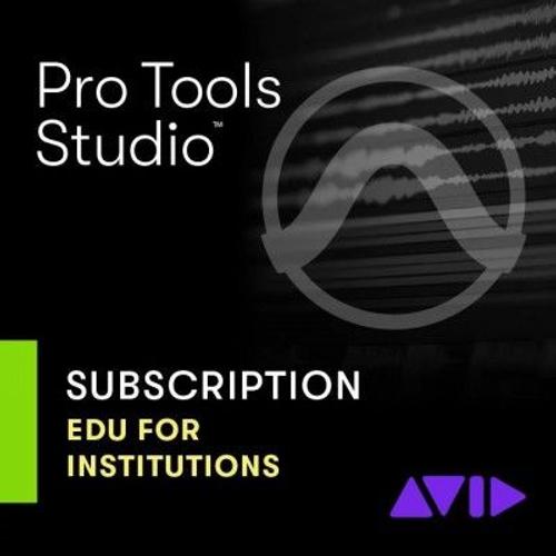 Pro Tools Studio Souscription Edu Inst