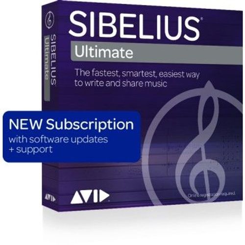 Sibelius Ultimate 1Year Subscription