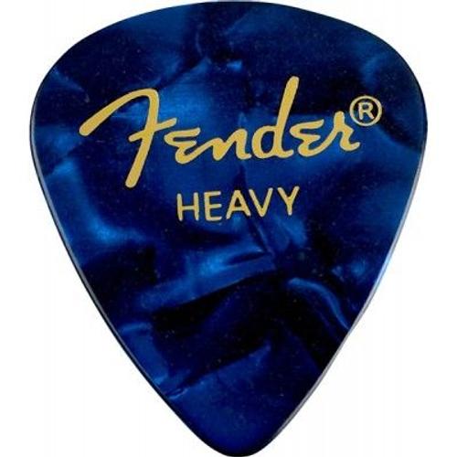 Premium Celluloid 351 Shape Picks Heavy Blue Moto 12 Pack