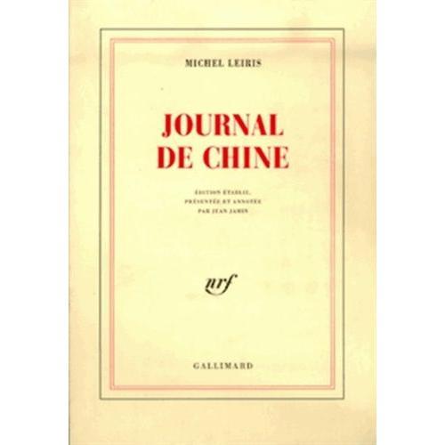Journal De Chine