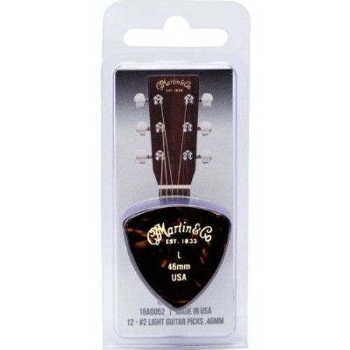 Sachet De 12 Mdiators 046mm Light Faux Tortoise