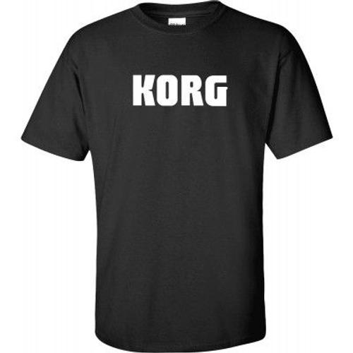 Tshirt Korg L Textile Tee Shirts Noir Korg Taille L