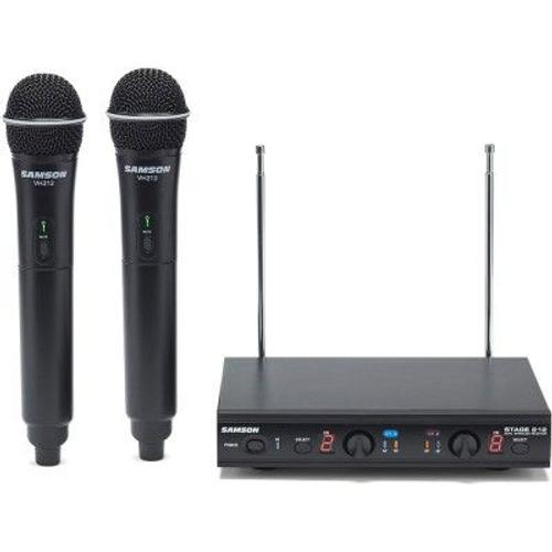 Stage 212  Ensemble Vhf Double Microphone  Main