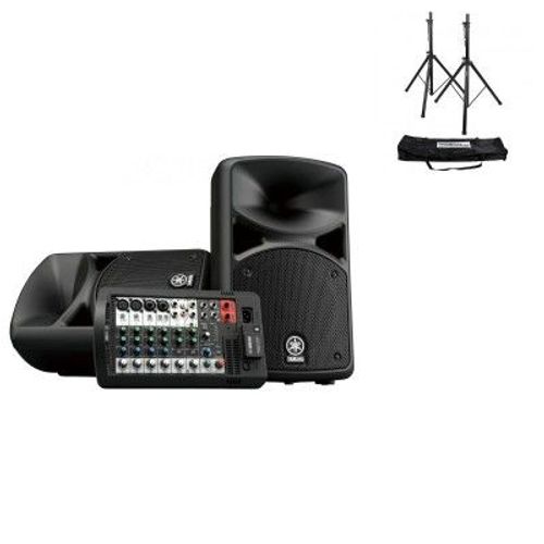 Stagepas 400Bt 2X200W  2 Stands Avec Housse