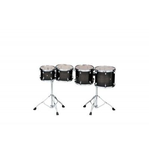 Set Tom De Concert Midpitched Transparent Black Burst