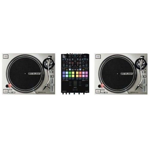 Pack Regie Dj Vinyle  Rp 7000 Mk2 Silver  Elite