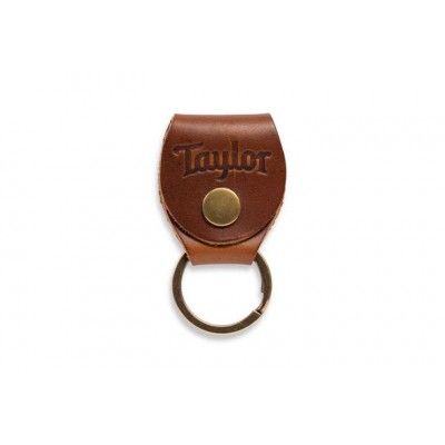 Key Ring Wsur Pick Holder  Medium Brown Nubuck