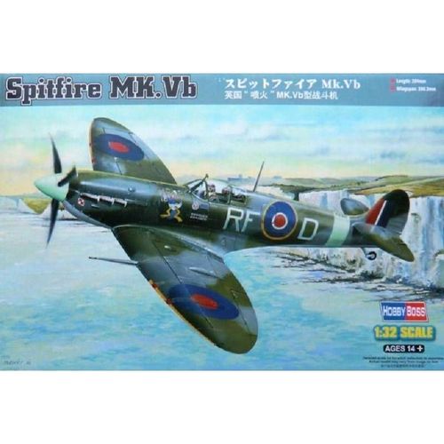 Hobbyboss Echelle 1 32 Mod Le Spitfire Mk Vb Kit Gris