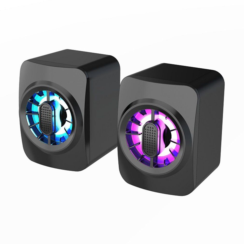 Mini haut-parleur audio filaire USB2.0 de bureau d'ordinateu... - 3