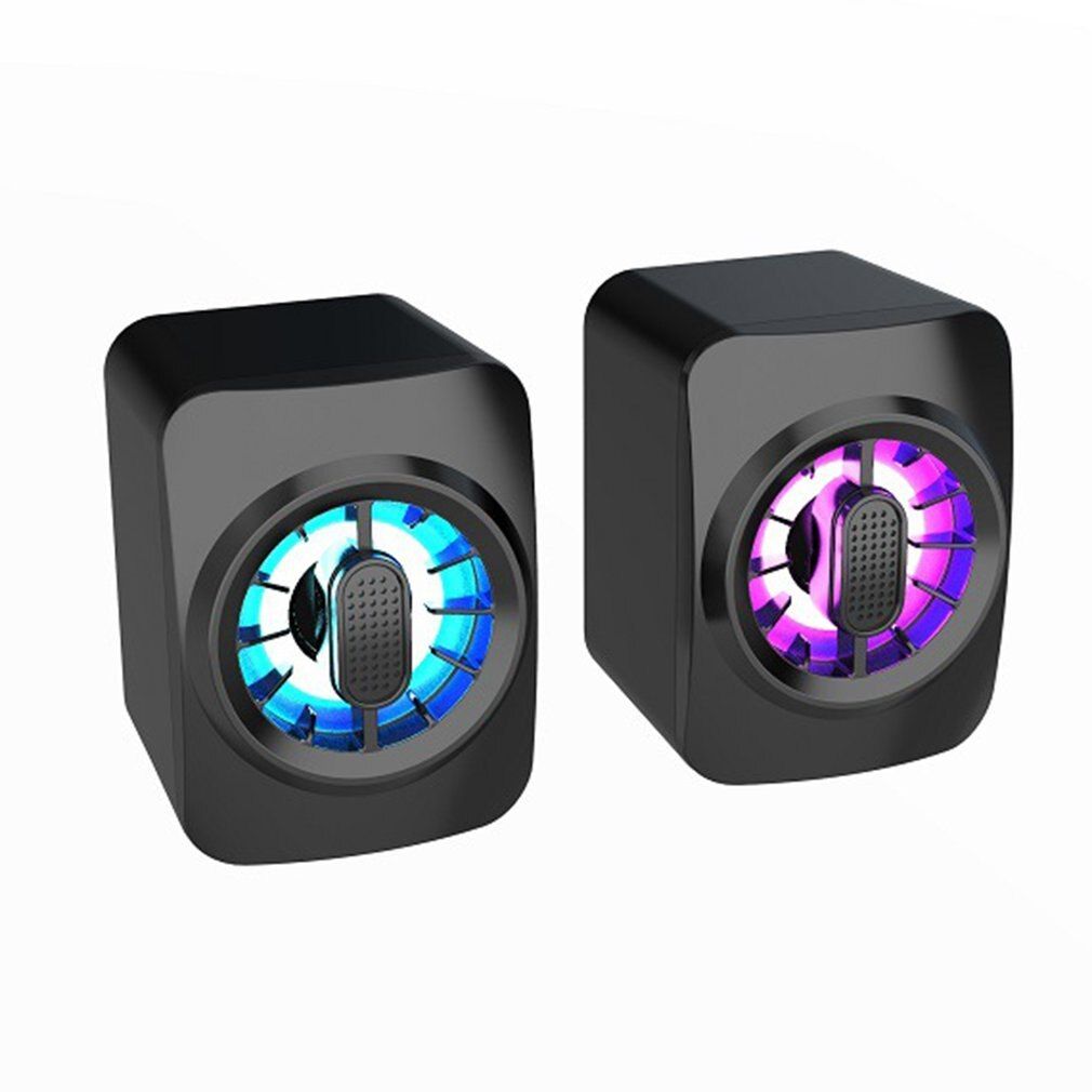 Mini haut-parleur audio filaire USB2.0 de bureau d'ordinateu... - 5