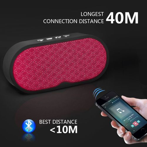 Version améliorée F3 tissu haut-parleur de basse Bluetooth nouveau Mini TF récepteur de Radio FM caisson de basses multifonction haut-parleur sans fil