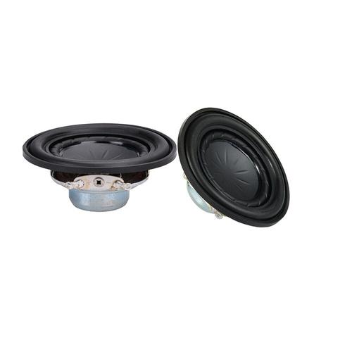 40 mm 2 pièces 4 ohms 5W gamme complète haut-parleur 1 pouce Portable Bluetooth haut-parleur 13mm noyau PU bord haut-parleur pour bricolage Home cinéma