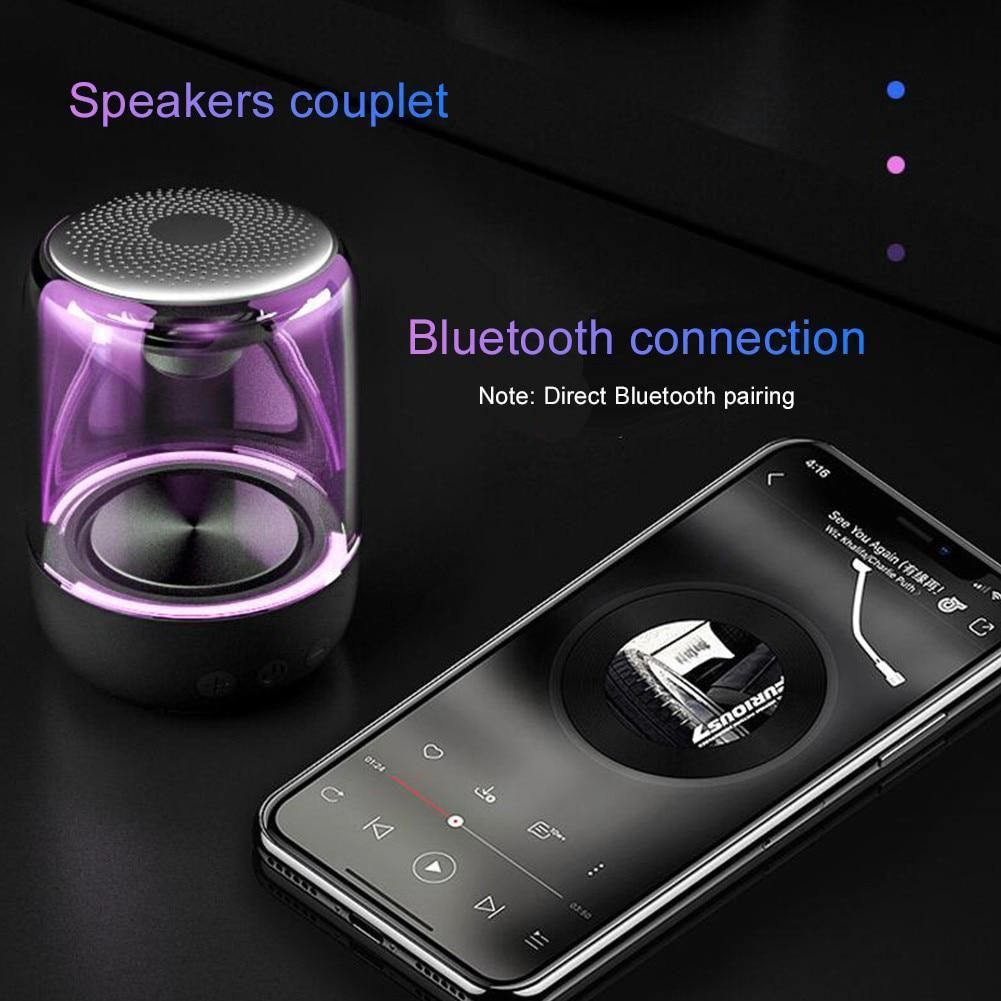 C7 Haut-parleur sans fil Bluetooth Stro TWS Subwoofer Mini... - 6