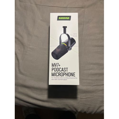 Microphone shure mv7+pocast microphone