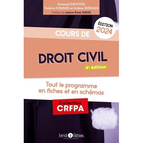 Cours De Droit Civil - Tout Le Programme En Fiches Et En Schémas