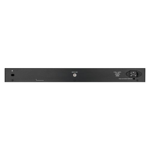 D-Link DGS 1250-52XMP - Commutateur - L3 Lite - intelligent - 48 x 10/100/1000 (PoE) + 4 x 10 Gigabit SFP+ - Montable sur rack - PoE (370 W)