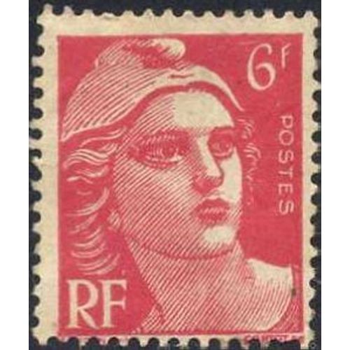 Timbre France 1946 Oblitéré Marianne De Gandon 6f Yt721