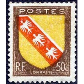 Timbre France 1946 Oblitéré Lorraine 50c Yt757