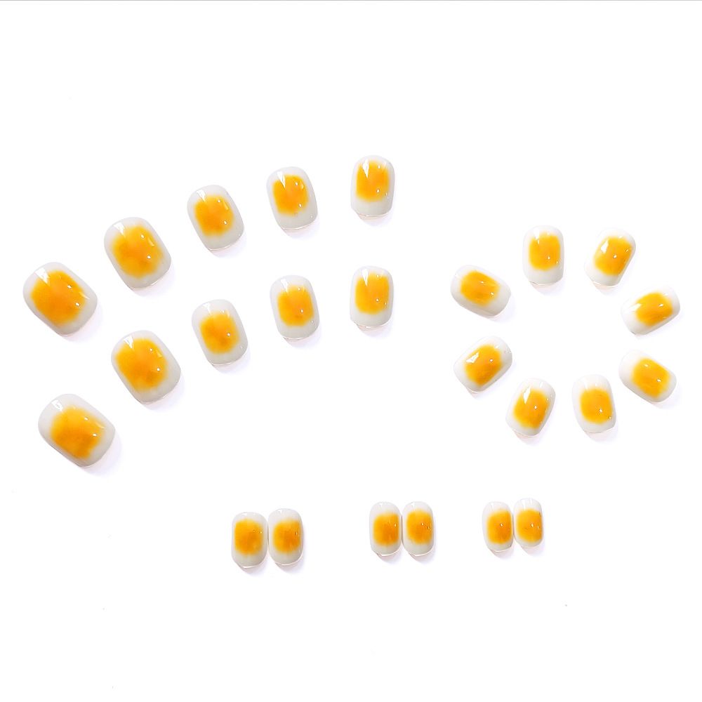 ?72 Pices Faux Ongles?Douce Fe Faux Ongles Patch Printemps... - 3
