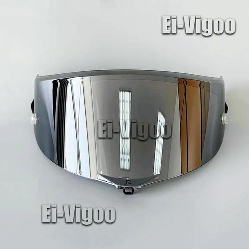 Argent - Visière De Casque De Moto, Corsa Pista Gpr Gprr, Pare Soleil, Pare Brise Anti Rayures, Accessoires