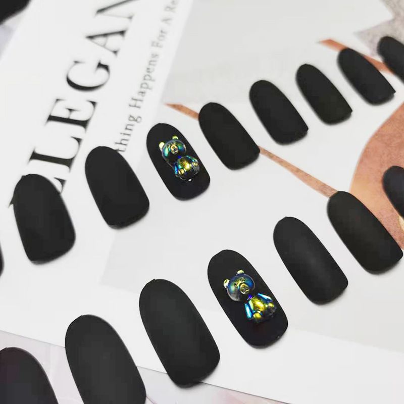 ?72 Pices Faux Ongles?Porter Des Patchs De Manucure, Des Fa... - 2