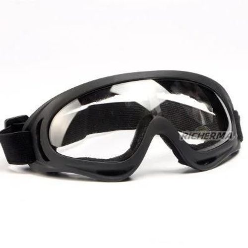 Verres Transparents - Lunettes Jaunes De Protection Pour Moto, Vision Nocturne, Ski, Snowboard, Dirt Bike, Atv