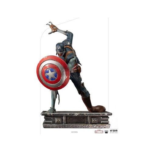 What If...? - Statuette 1/10 Art Scale Captain America Zombie 22 Cm