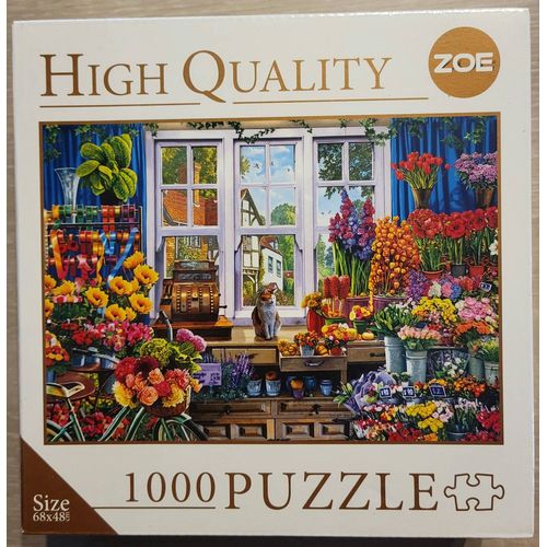Puzzle 1000 Pièces 68x48cm Us Flower De Steve Crisp Haute Qualité Zoe