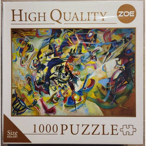 Puzzle 1000 Pièces 68x48cm Composition Vii De Wassily Kandinskyhaute Qualité Zoe