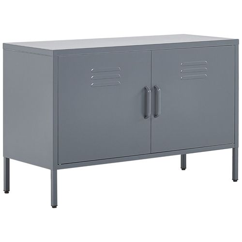 Buffet En Acier Gris Uria