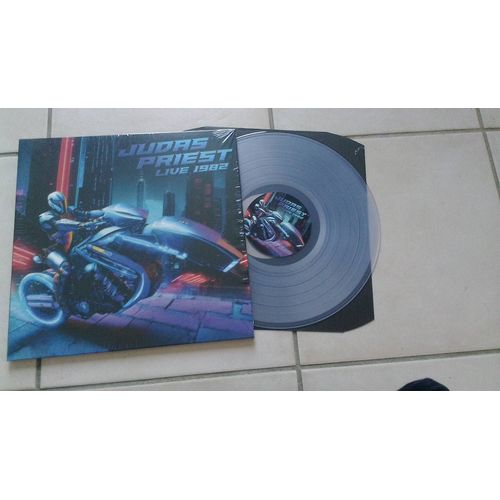 Judas Priest Live 1982 Lp Gatefold Vinyle Couleur