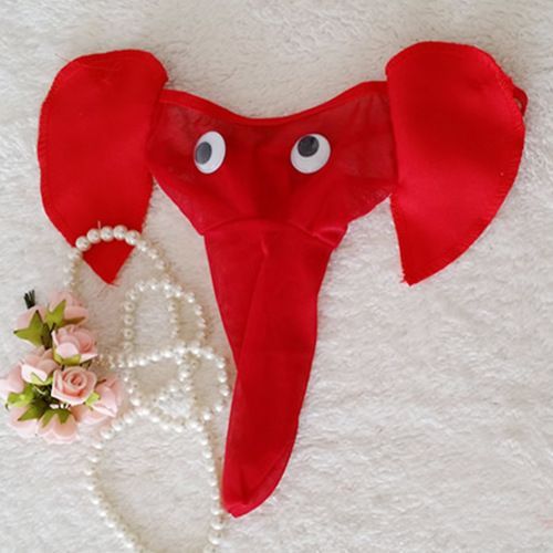Culotte Érotique Pour Hommes String Éléphant Dessin Animé Sexy T Pantalon Lingerie Érotique Sexy Culotte Éléphant T