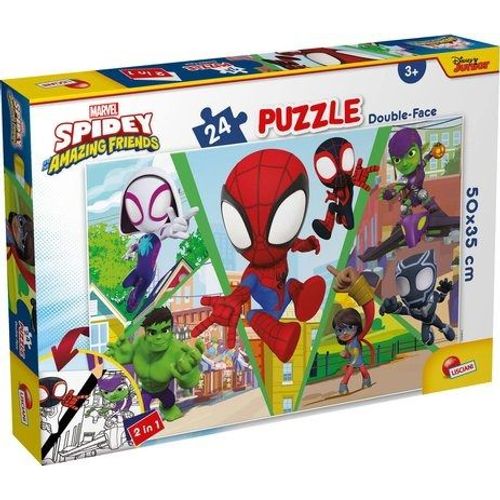 Marvel Spidey Puzzle 24 Pieces 2 En 1