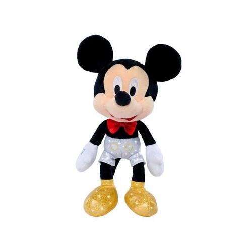 Peluche Disney 100th Mickey Mouse Scintillant 25cm