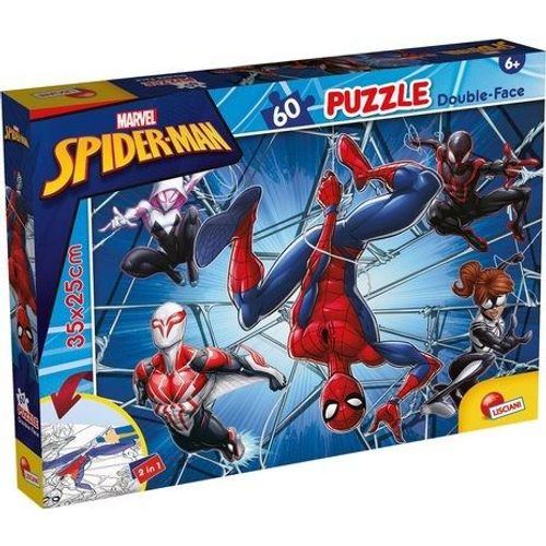 Marvel Spiderman Puzzle 60 Pieces 2 En 1